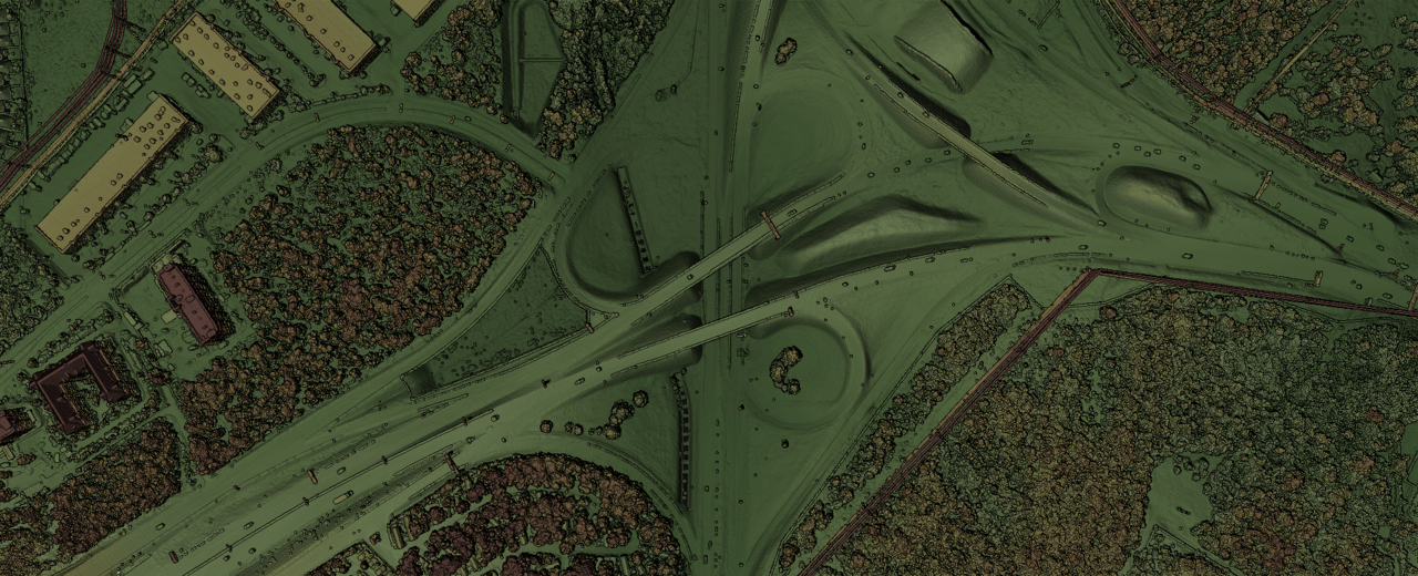 LiDAR aerial mapping and 3D point clouds in Wisconsin
